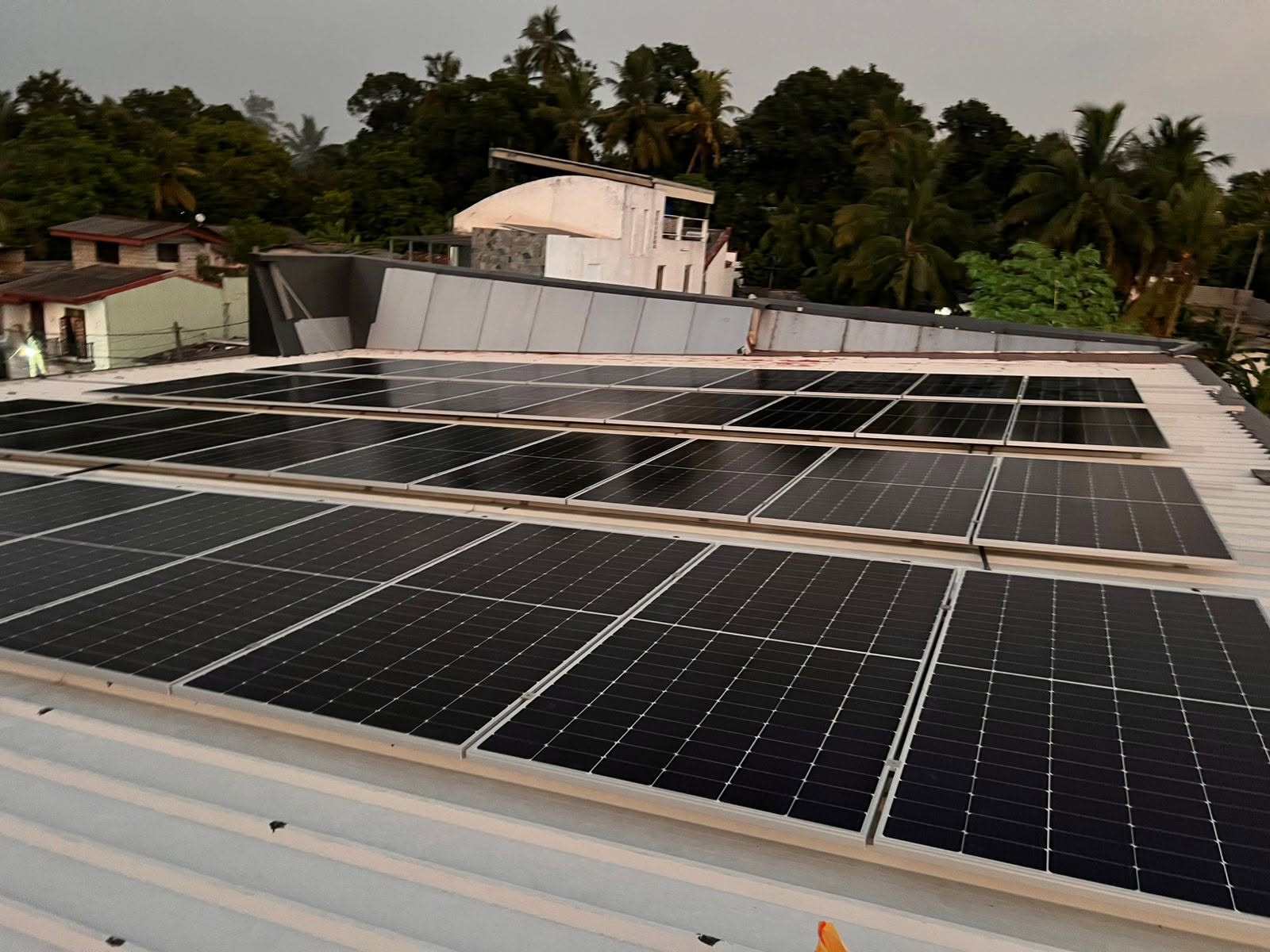 Large scale rooftop solar PV array installation completed by Avrio Technologies